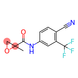 N-[4-cyano-3-(trifluoromethyl)phenyl]-2-methyl-oxiranecarboxamide