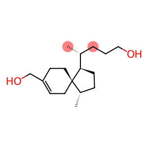 Spiro[4.5]dec-7-ene-1-butanol, 8-(hydroxymethyl)-δ,4-dimethyl-, [1R-[1α(R*),4β,5β]]- (9CI)