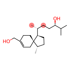 Spiro[4.5]dec-7-ene-1-butanol, 8-(hydroxymethyl)-δ,4-dimethyl-α-(1-methylethyl)-, [1R-[1α(αR*,δR*),4β,5β]]- (9CI)