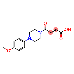 4-[4-(4-methoxyphenyl)piperazin-1-yl]-4-oxobut-2-enoic acid
