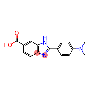 2-[4-(二甲基氨基)苯基]-1H-1,3-苯并二唑-6-羧酸