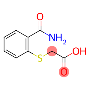 (2-Carbamoyl-phenylsulfanyl)acetic acid