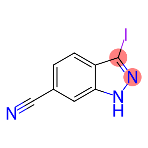 3-iodo-2H-indazole-6-carbonitrile