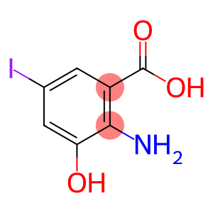 Benzoic acid, 2-amino-3-hydroxy-5-iodo-