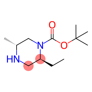 1-Boc-2(S)-ethyl-5(R)-methylpiperazine acetic acid salt