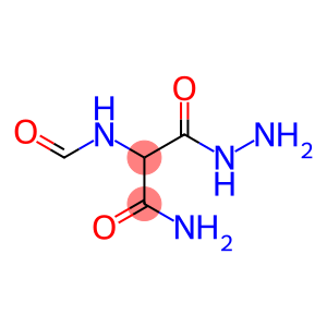 Propanoic  acid,  3-amino-2-(formylamino)-3-oxo-,  hydrazide