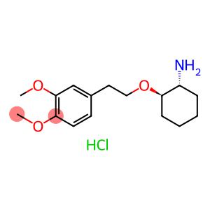 Cyclohexanamine, 2-[2-(3,4-dimethoxyphenyl)ethoxy]-, hydrochloride (1:1), (1R,2R)-