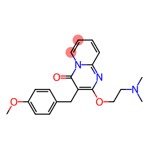 8-(2-dimethylaminoethoxy)-9-[(4-methoxyphenyl)methyl]-1,7-diazabicyclo[4.4.0]deca-2,4,6,8-tetraen-10-one