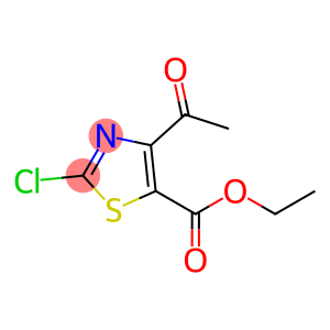 5-Thiazolecarboxylic acid, 4-acetyl-2-chloro-, ethyl ester