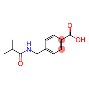4-[(Isobutyrylamino)methyl]benzoic acid
