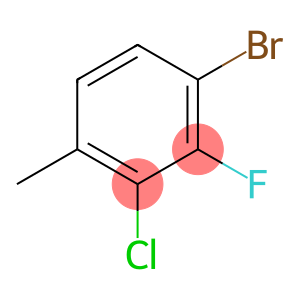 4-溴-2-氯-3-氟甲苯