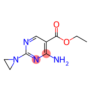 Ethyl 4-amino-2-(aziridin-1-yl)pyrimidine-5-carboxylate