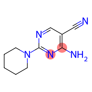 4-amino-2-piperidino-5-pyrimidinecarbonitrile