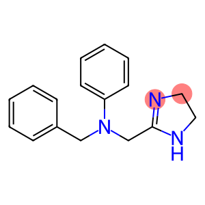 2-Imidazoline, 2-[(N-benzylanilino)methyl]-