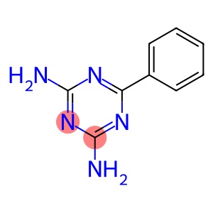 3,5-Triazine-2,4-diamine,6-phenyl-1