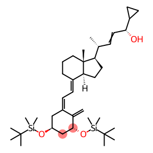 (1ALPHA,3BETA,5Z,7E,24S)-24-环丙基-1,3-二[[叔丁基二甲基硅烷基]氧基]-9,10-开环胆甾-5,7,10(19),22-四烯-24-醇
