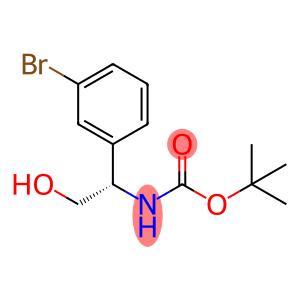 Carbamic acid, N-[(1S)-1-(3-bromophenyl)-2-hydroxyethyl]-, 1,1-dimethylethyl ester