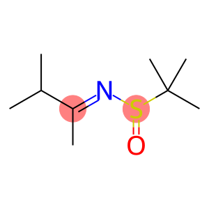 2-Propanesulfinamide, N-(1,2-dimethylpropylidene)-2-methyl-, [N(E),S(S)]-