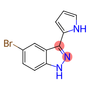 1H-Indazole, 5-bromo-3-(1H-pyrrol-2-yl)-
