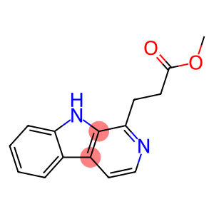 9H-Pyrido[3,4-b]indole-1-propionic acid methyl ester