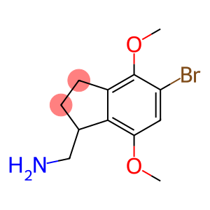 1H-Indene-1-methanamine, 5-bromo-2,3-dihydro-4,7-dimethoxy-