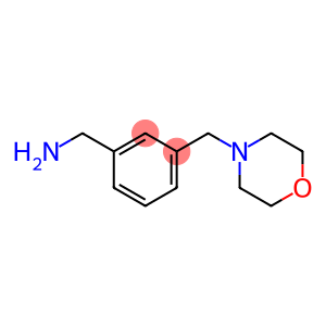 [3-(morpholinomethyl)phenyl]methylamine