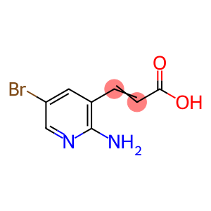 2-Propenoic acid, 3-(2-amino-5-bromo-3-pyridinyl)-