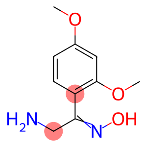 2-AMINO-1-(2,4-DIMETHOXY-PHENYL)-ETHANONE OXIME