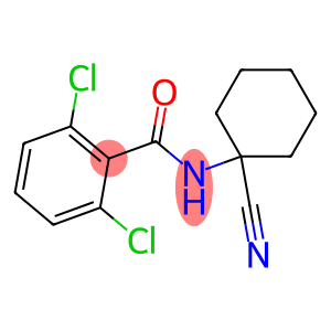 2,6-DICHLORO-N-(1-CYANO-CYCLOHEXYL)-BENZAMIDE