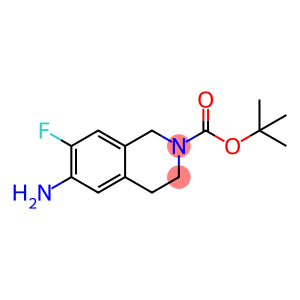 tert-Butyl 6-aMino-7-fluoro-3,4-dihydroisoquinoline-2(1H)-carboxylate
