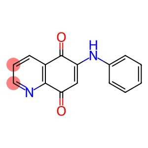 6-(anilino)quinoline-5,8-dione