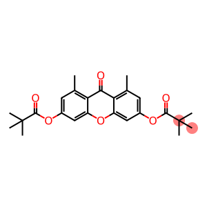 1,8-dimethyl-9-oxo-9H-xanthene-3,6-diyl bis(2,2-dimethylpropanoate)