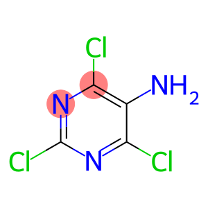 5-Pyrimidinamine, 2,4,6-trichloro-