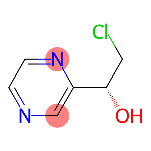 2-Pyrazinemethanol,  -alpha--(chloromethyl)-,  (-alpha-R)-