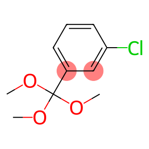 Benzene, 1-chloro-3-(trimethoxymethyl)-