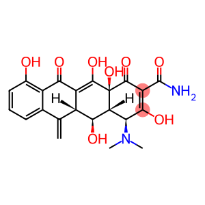 6-Methyleneoxytetracycline, Metacycline, RondoMycin