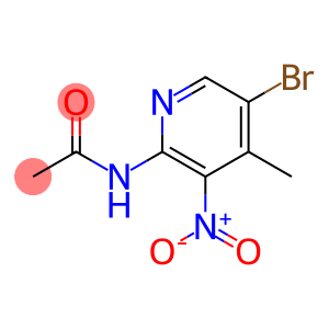 N-(4-bromo-5-methyl-6-nitrophenyl)acetamide