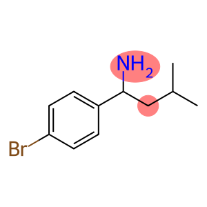 1-(4-bromophenyl)-3-methylbutan-1-amine
