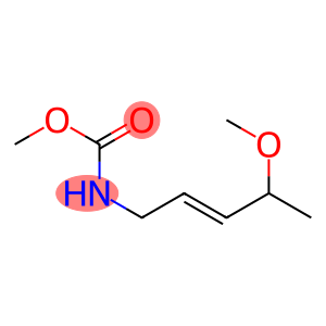 Carbamic  acid,  (4-methoxy-2-pentenyl)-,  methyl  ester  (9CI)