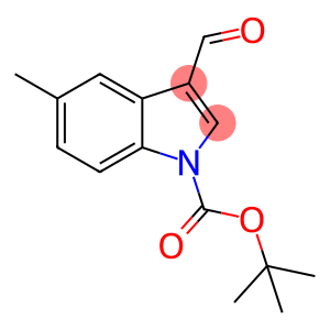 tert-Butyl 3-forMyl-5-Methyl-1H-indole-1-carboxylate