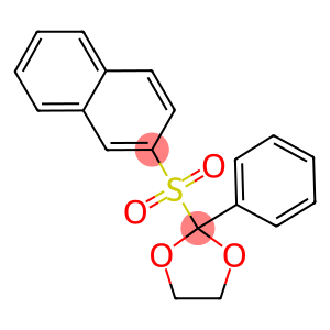 2-naphthyl 2-phenyl-1,3-dioxolan-2-yl sulfone