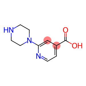 4-Pyridinecarboxylic acid, 2-(1-piperazinyl)-