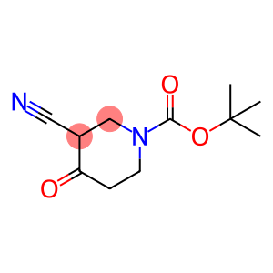Tert-butyl 3-cyano-4-oxo-1-piperidinecarboxylate