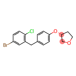 (3R)-3-[4-(5-Bromo-2-chlorobenzyl)phenoxy]tetrahydrofuran