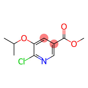 3-Pyridinecarboxylic acid, 6-chloro-5-(1-methylethoxy)-, methyl ester