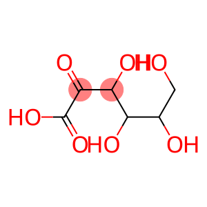 3,4,5,6-tetrahydroxy-2-oxo-hexanoic acid