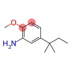 2-methoxy-5-tert-pentylbenzenamine