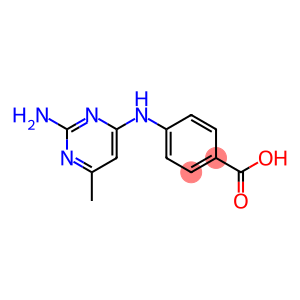 Benzoic acid, 4-[(2-amino-6-methyl-4-pyrimidinyl)amino]-