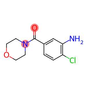 2-chloro-5-(morpholin-4-ylcarbonyl)aniline