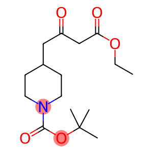 4-Piperidinebutanoic acid, 1-[(1,1-dimethylethoxy)carbonyl]-β-oxo-, ethyl ester